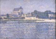 Claude Monet Church at Vernon Spain oil painting artist